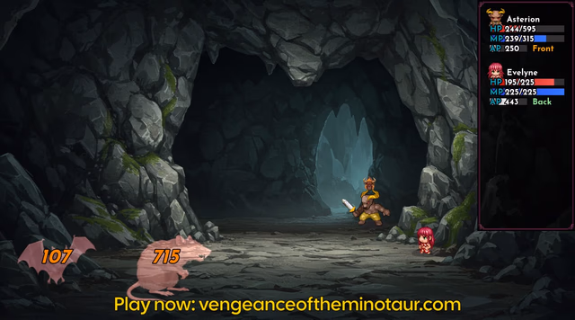 !!Vengeance of the Minotaur RPG screenshot 7