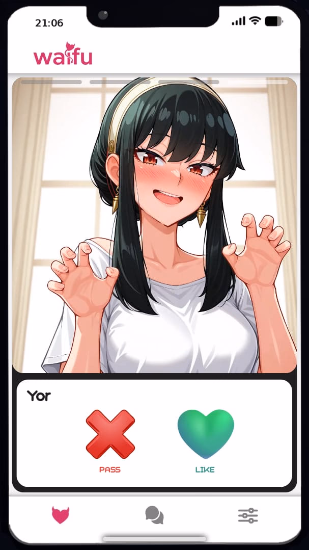 Waifu Dating Phone screenshot 5