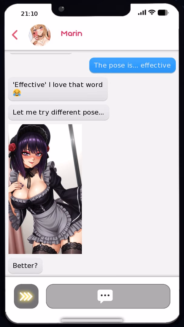 Waifu Dating Phone screenshot 7