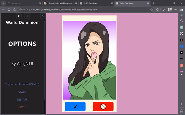 Waifu Dominion screenshot 1