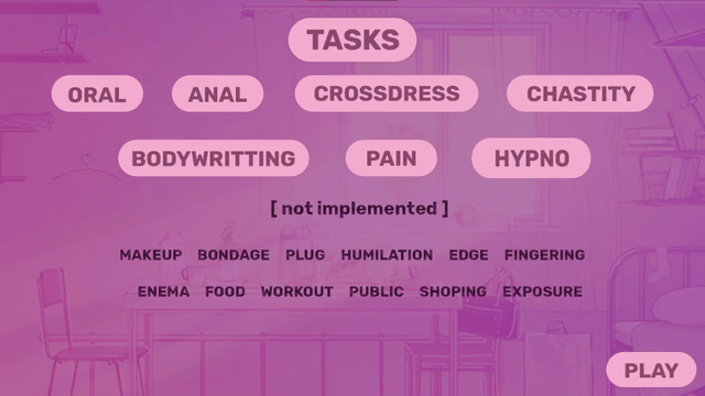 Whore Sissy Tasks screenshot 2